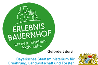 Logo Erlebnis Bauernhof - lernen. erleben. aktiv sein